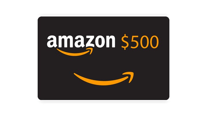 $500 Amazon Gift Card sweepstakes